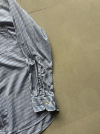UNIQLO BLUE STRIPED FORMAL SHIRT - L