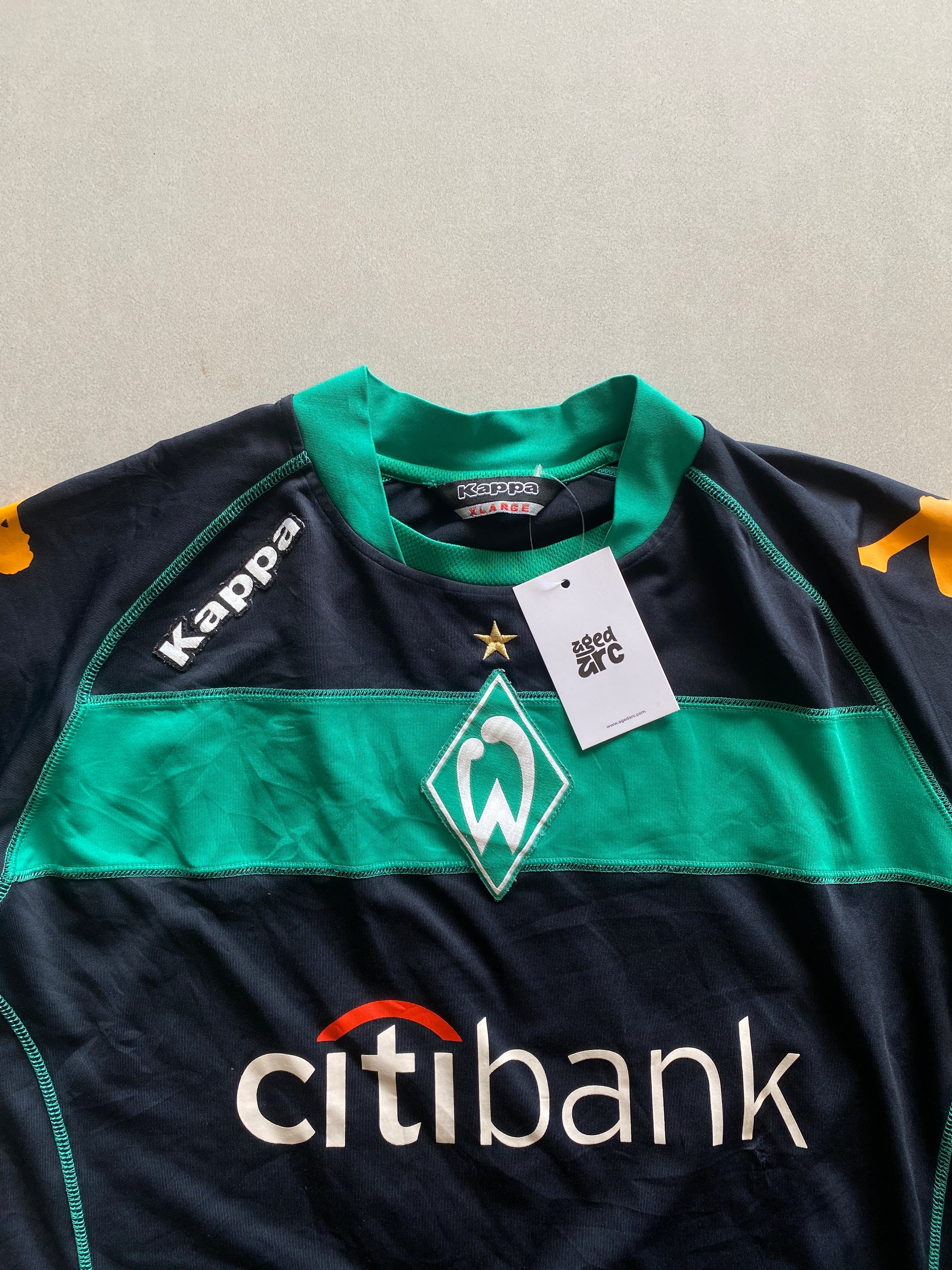 2008 KAPPA WERDER BREMEN NILLE (4) JERSEY - M