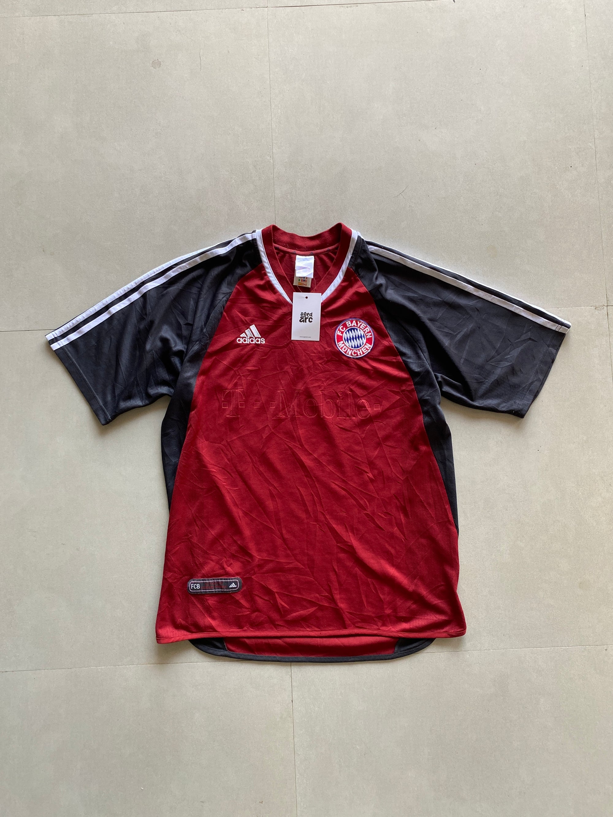 2002 ADIDAS BAYERN MUNCHEN JERSEY - L