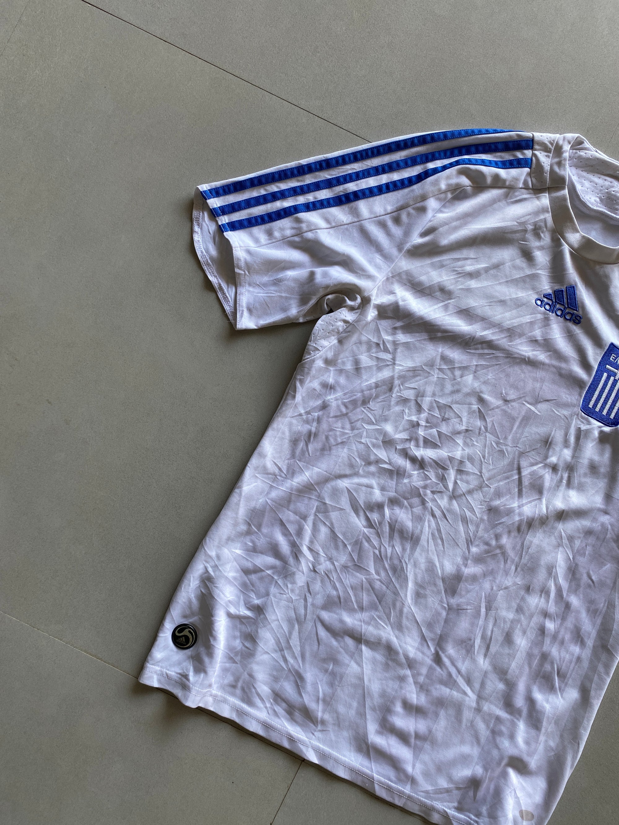 2008 ADIDAS GREECE JERSEY - XS