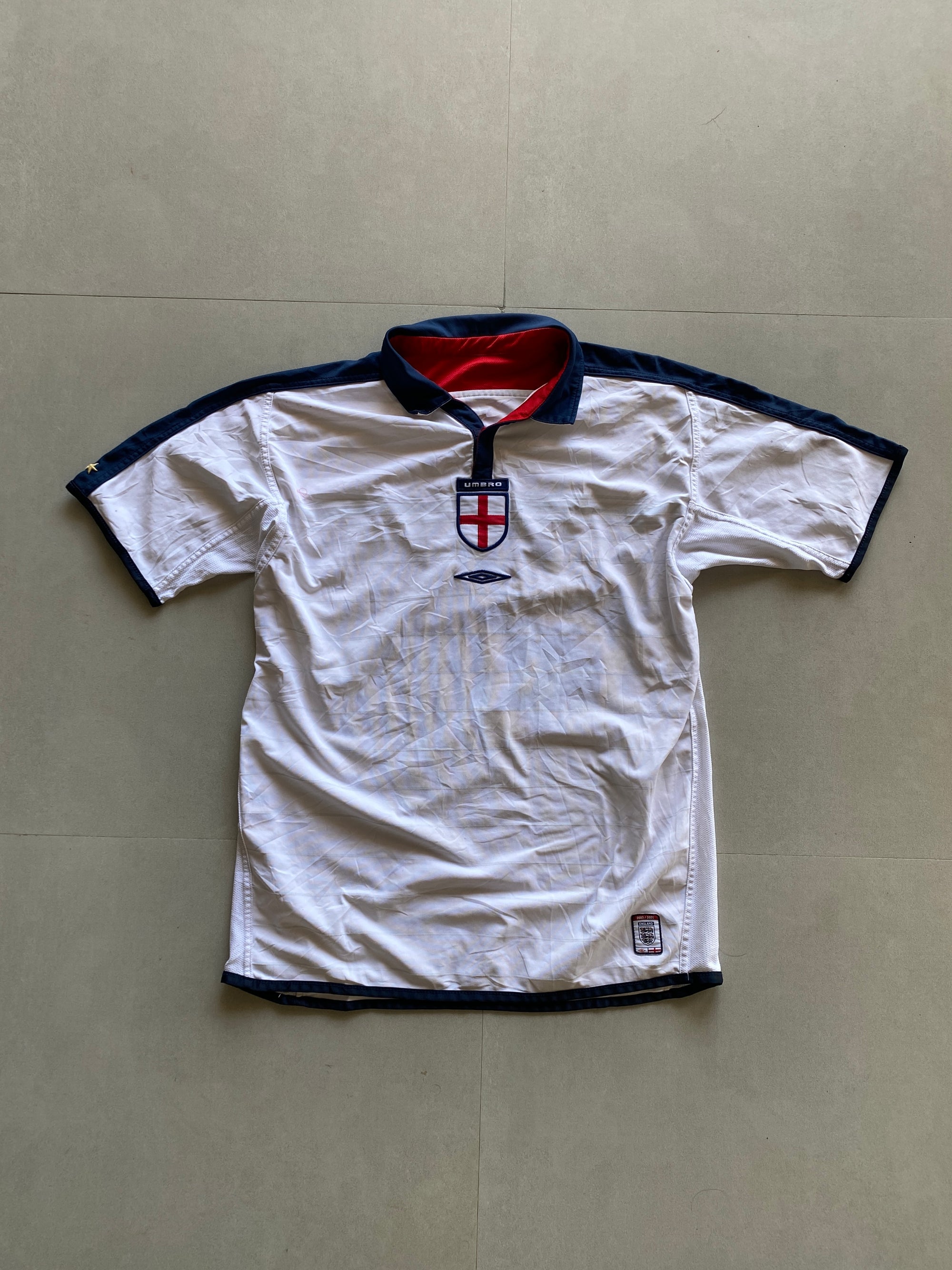 2003 UMBRO ENGLAND JERSEY - M