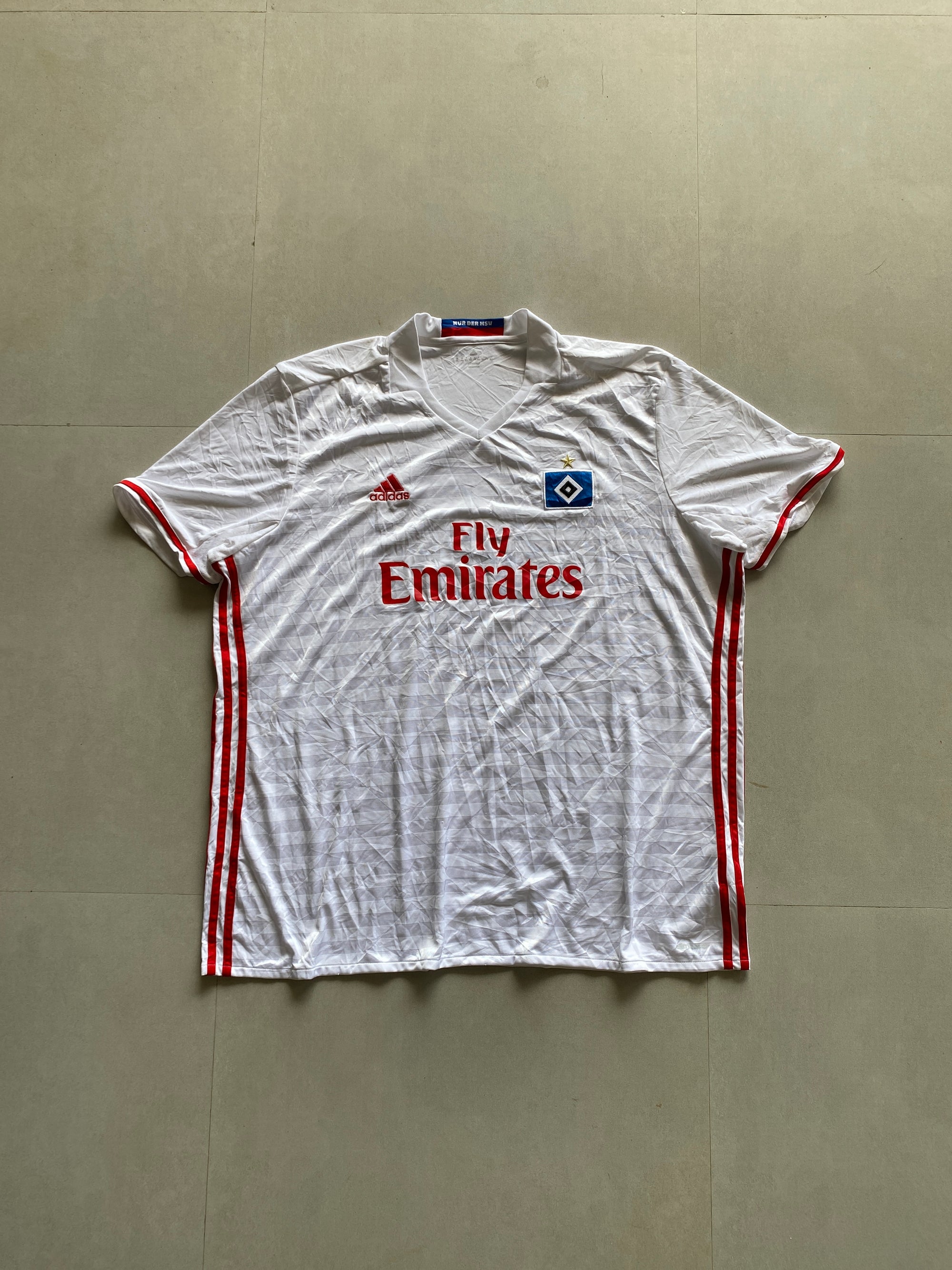 2016 ADIDAS HAMBURGER SV JERSEY - XXL
