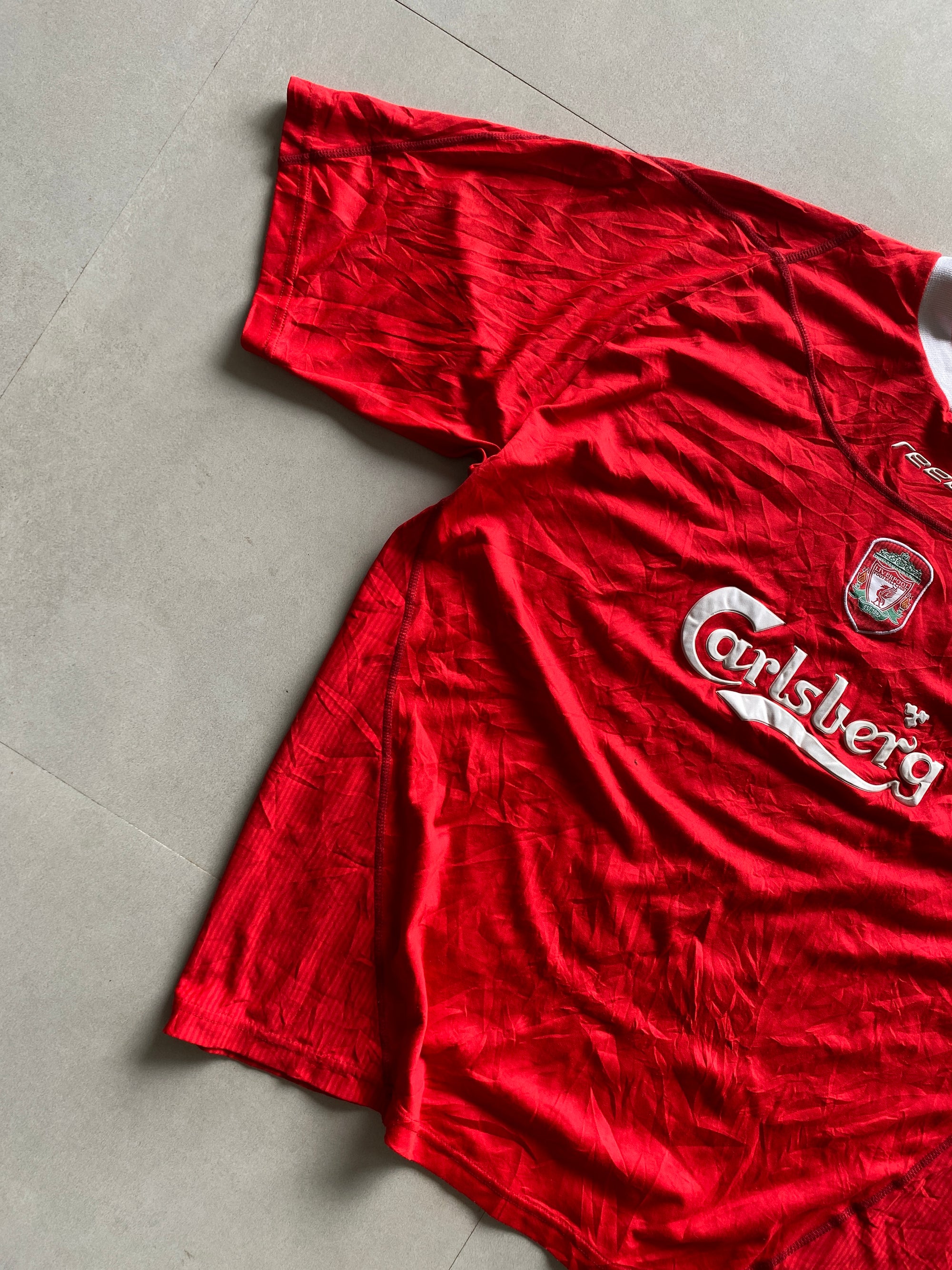 2002 REEBOK LIVERPOOL JERSEY - XL