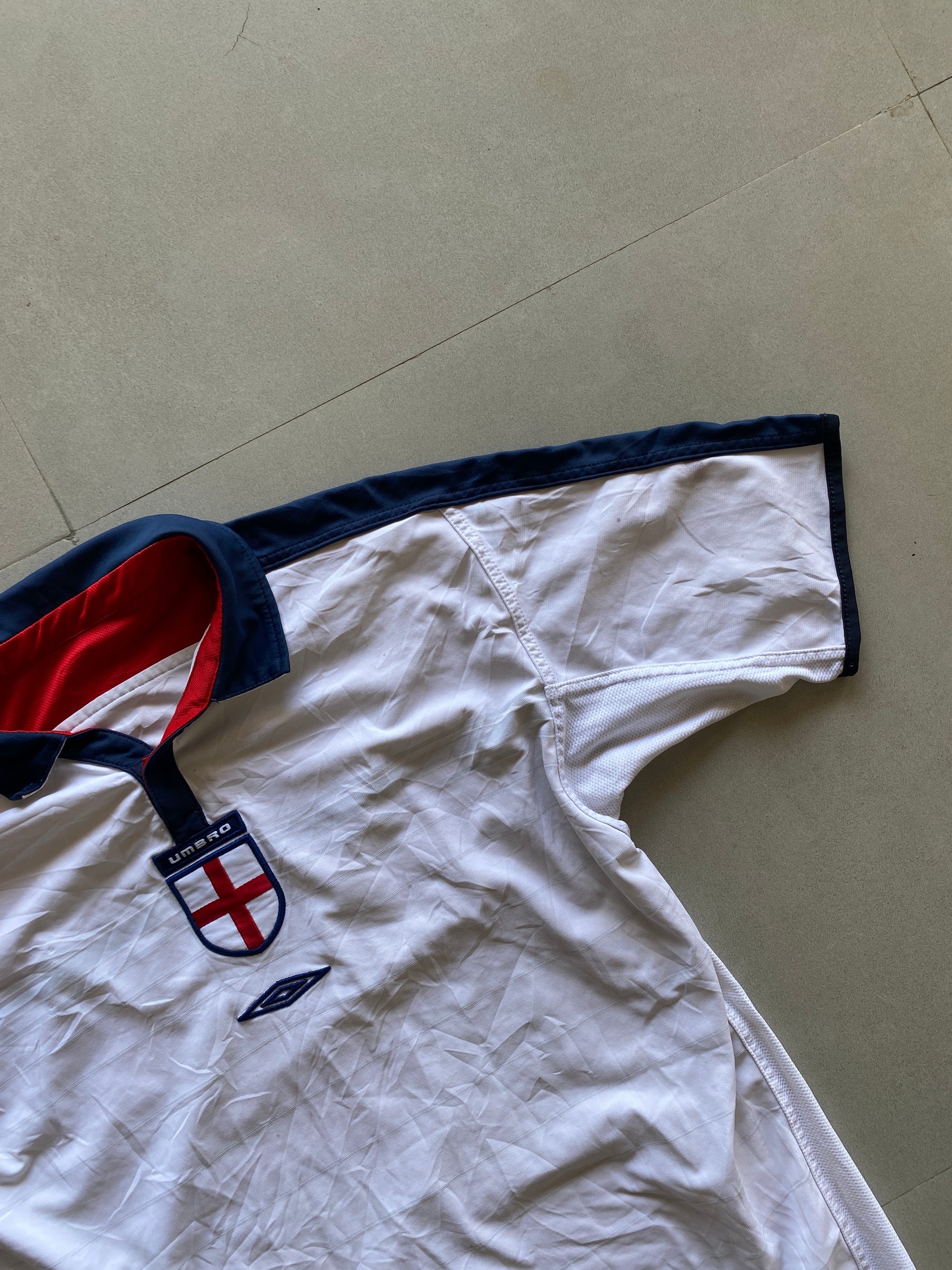 2003 UMBRO ENGLAND JERSEY - M