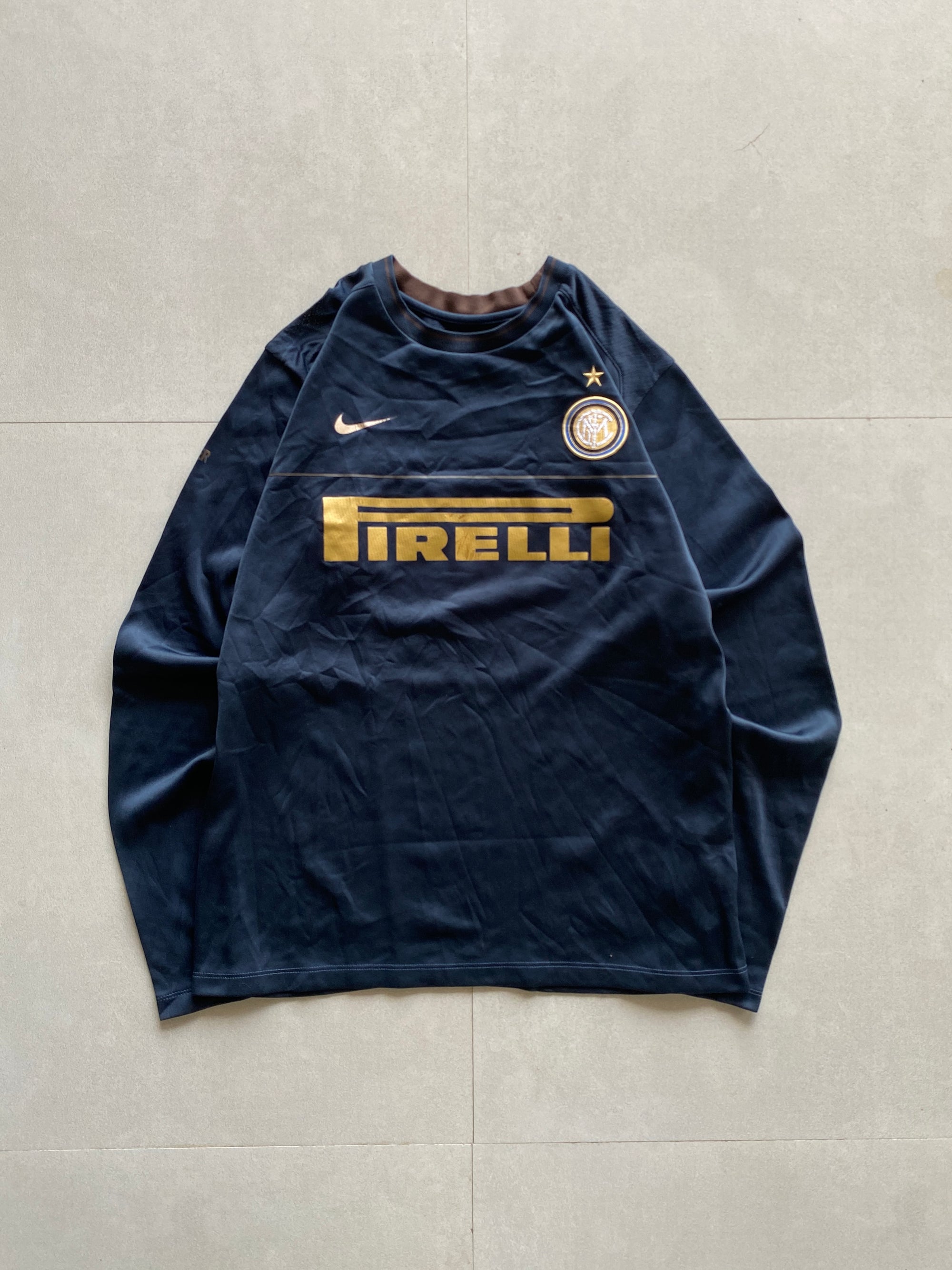 2008 NIKE INTER MILAN TRAINING JERSEY - XS