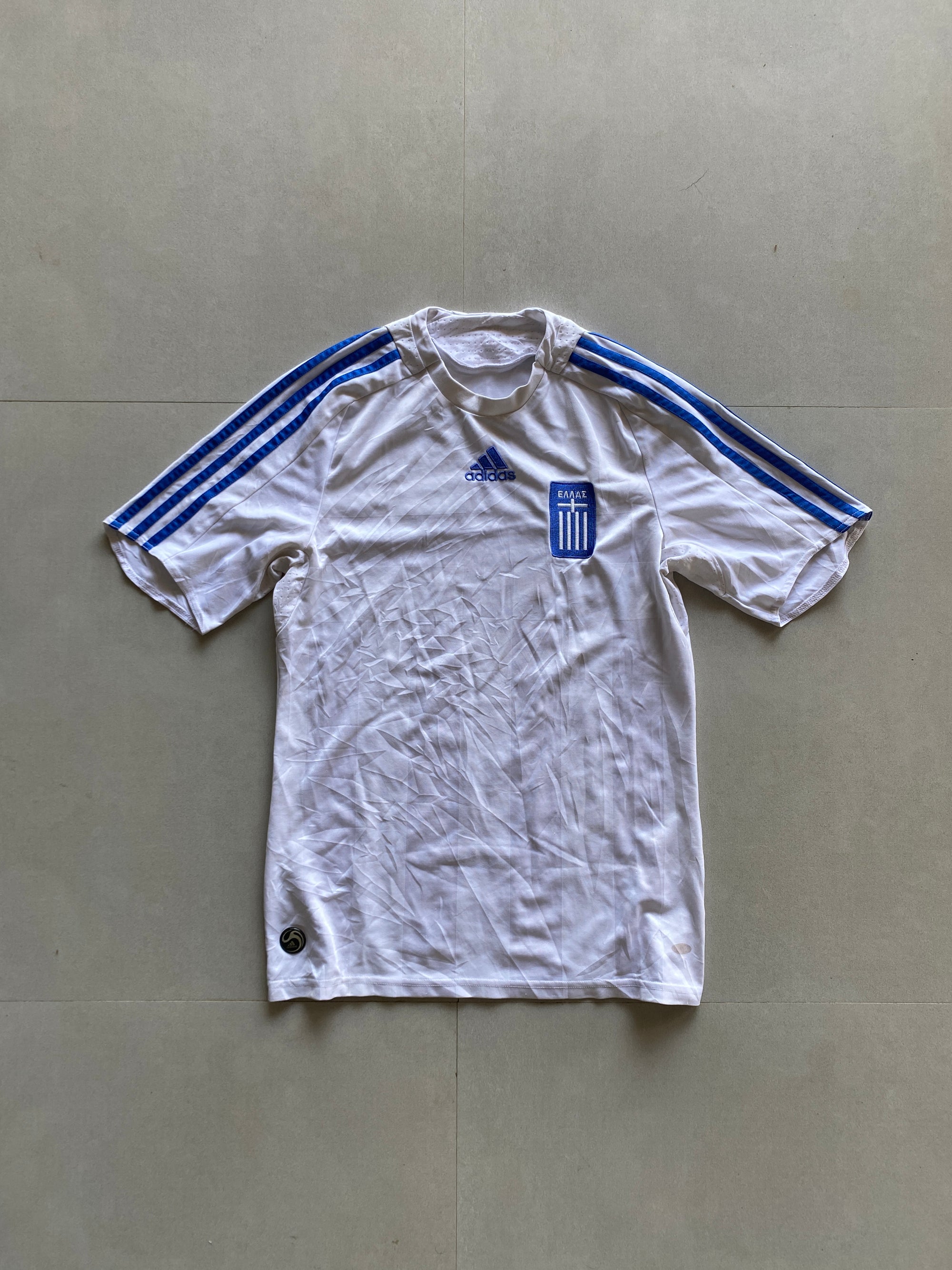 2008 ADIDAS GREECE JERSEY - XS