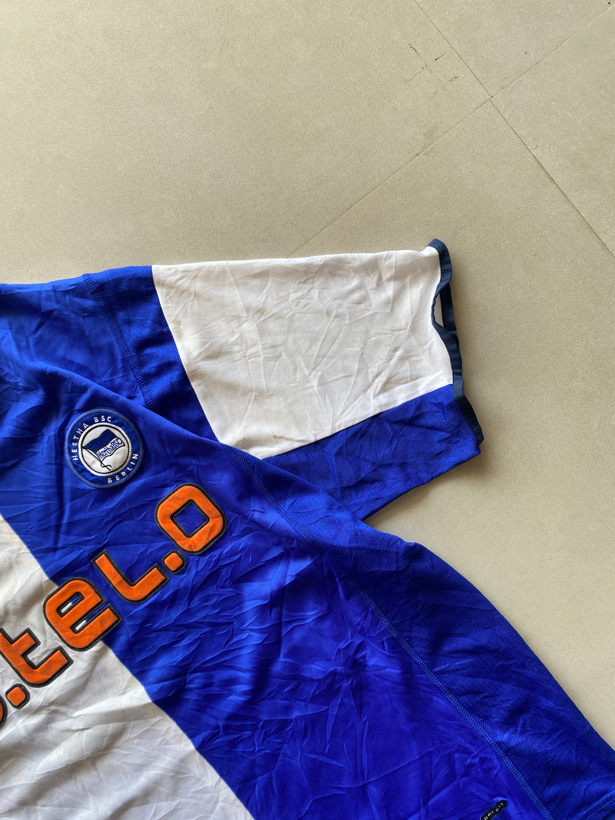 2001 NIKE HERTHA BSC JERSEY - XL