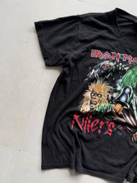 IRON MAIDEN CROPPED BAND TEE - M