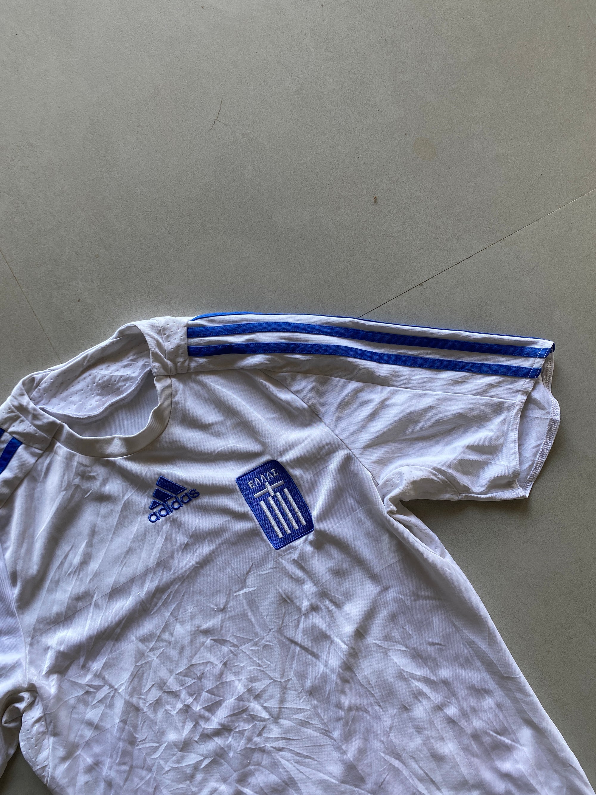 2008 ADIDAS GREECE JERSEY - XS