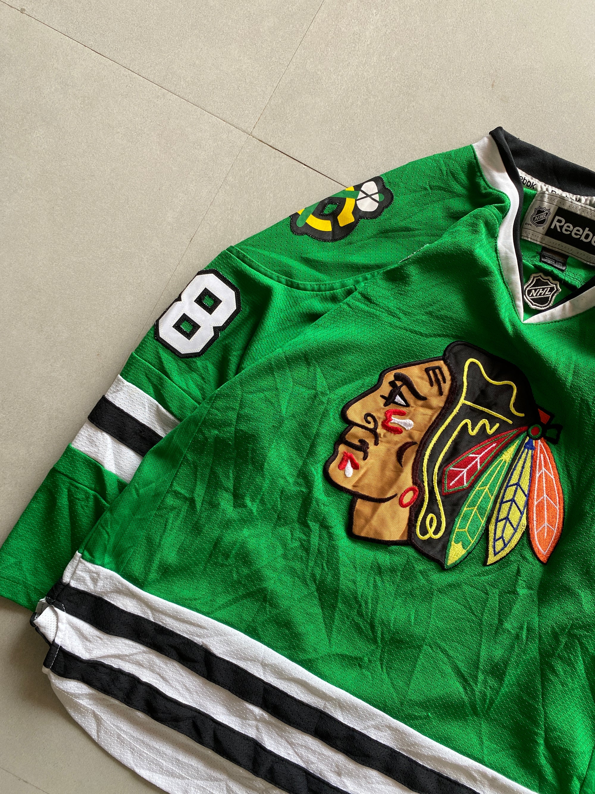 VINTAGE REEBOK HOCKEY JERSEY - S