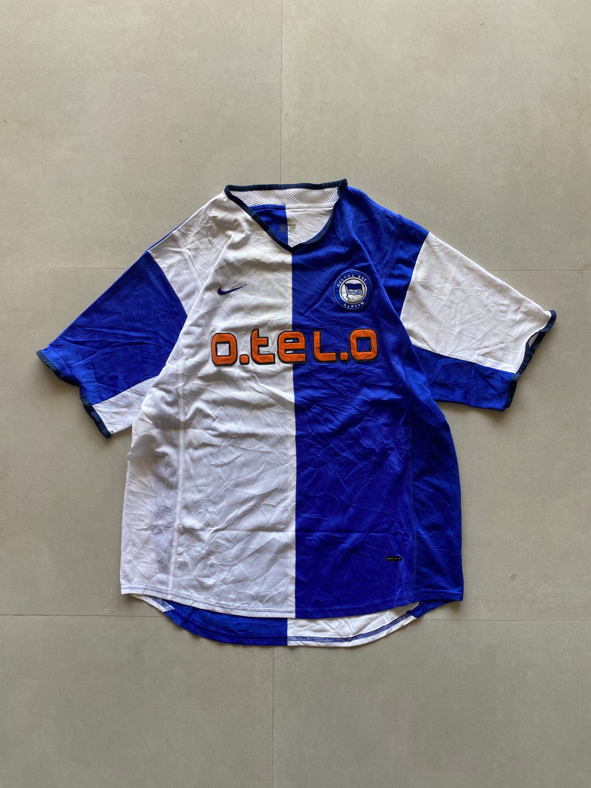 2001 NIKE HERTHA BSC JERSEY - XL