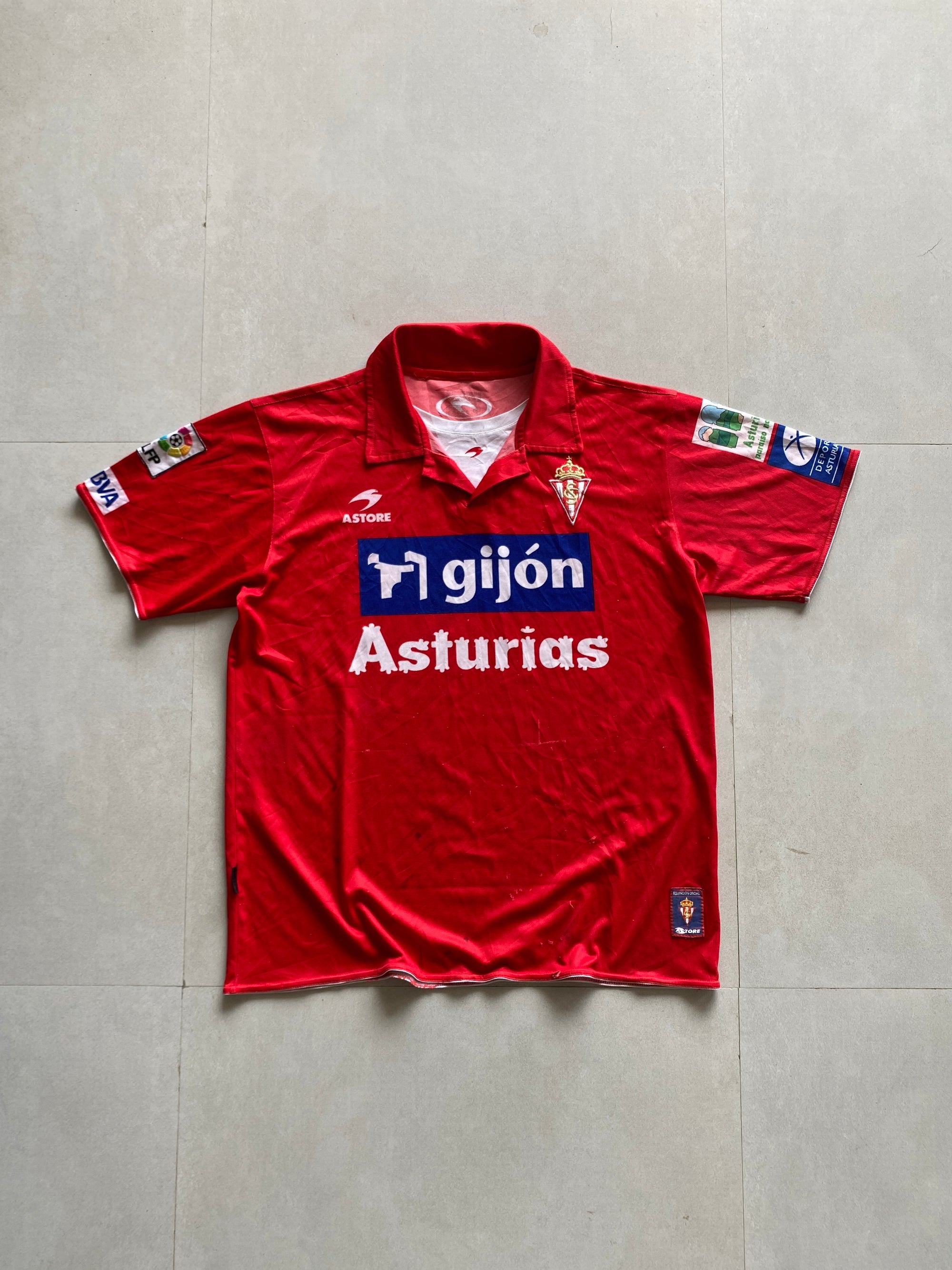 2008 ASTORE SPORTING DE GIJON JERSEY - M