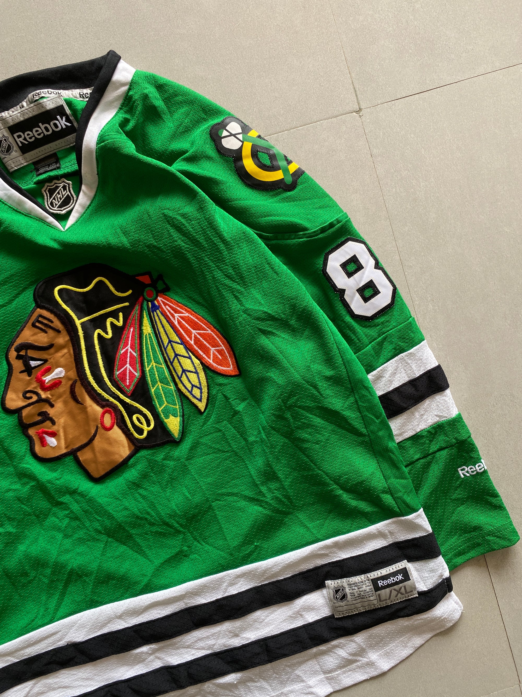 VINTAGE REEBOK HOCKEY JERSEY - S