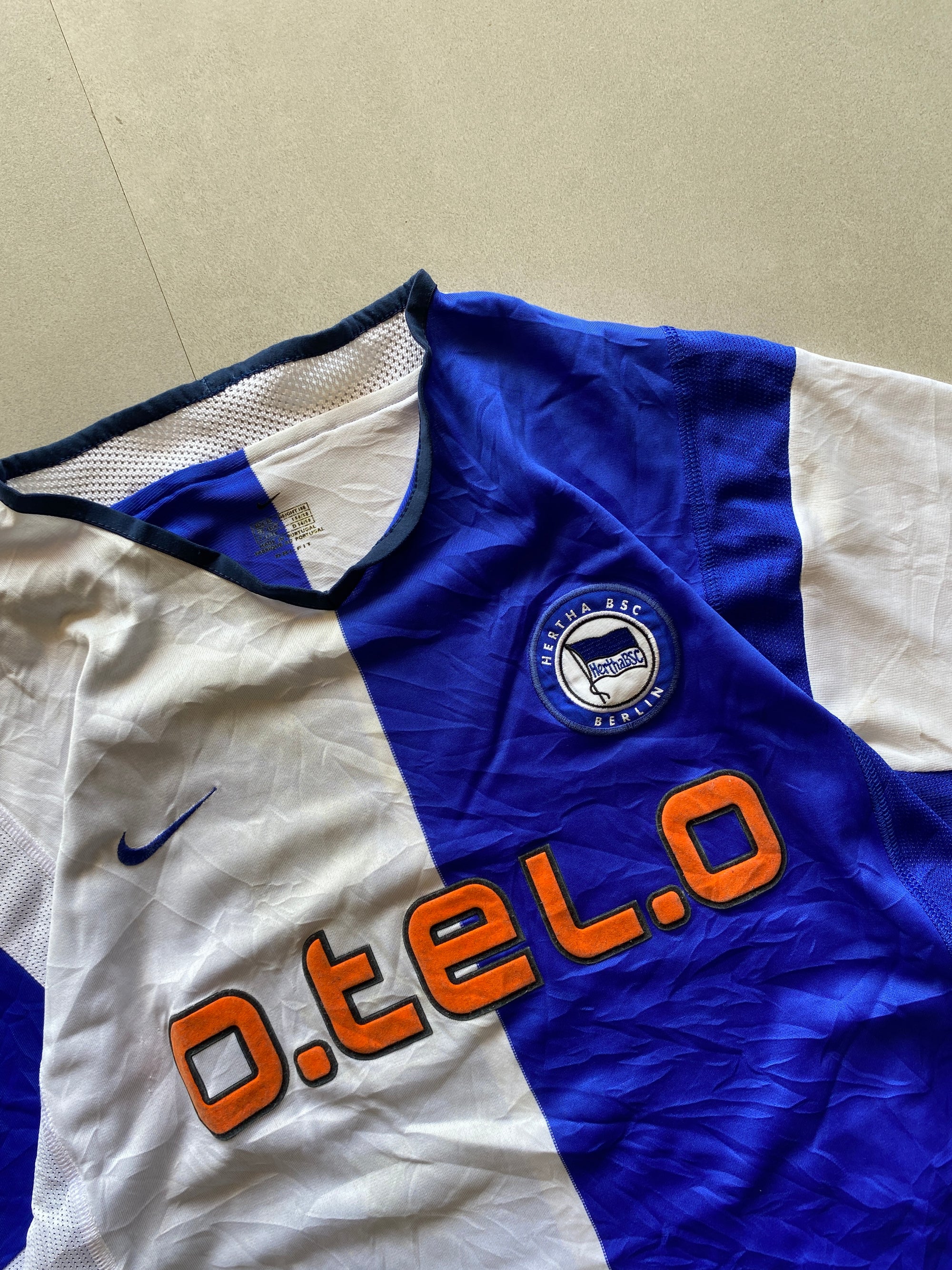 2001 NIKE HERTHA BSC JERSEY - XL