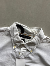 TOMMY HILFIGER COTTON LINEN SHIRT - L