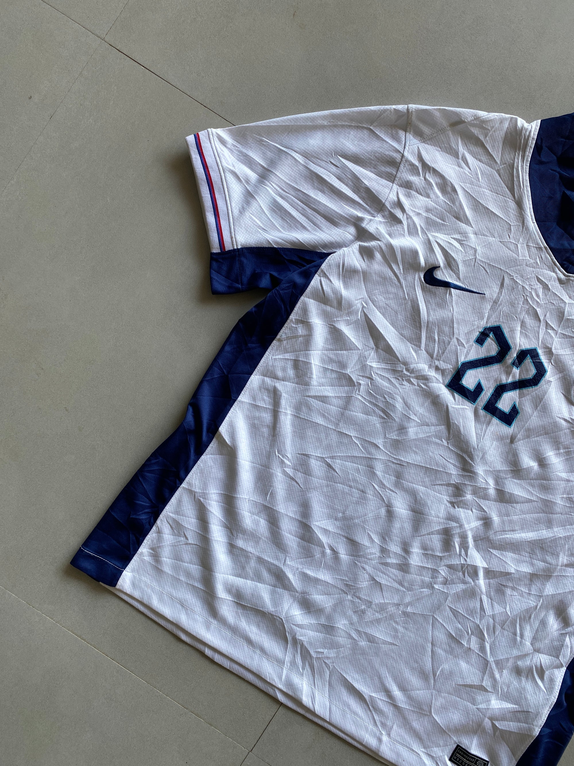 2024 NIKE ENGLAND BELLINGHAM (22) JERSEY - L