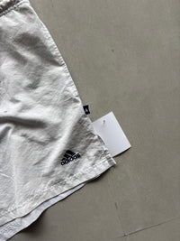 ADIDAS WHITE SHORTS - XL