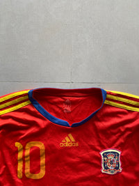 2010 ADIDAS SPAIN FABREGAS (10) JERSEY- m