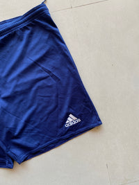ADIDAS BLUE SHORTS - L