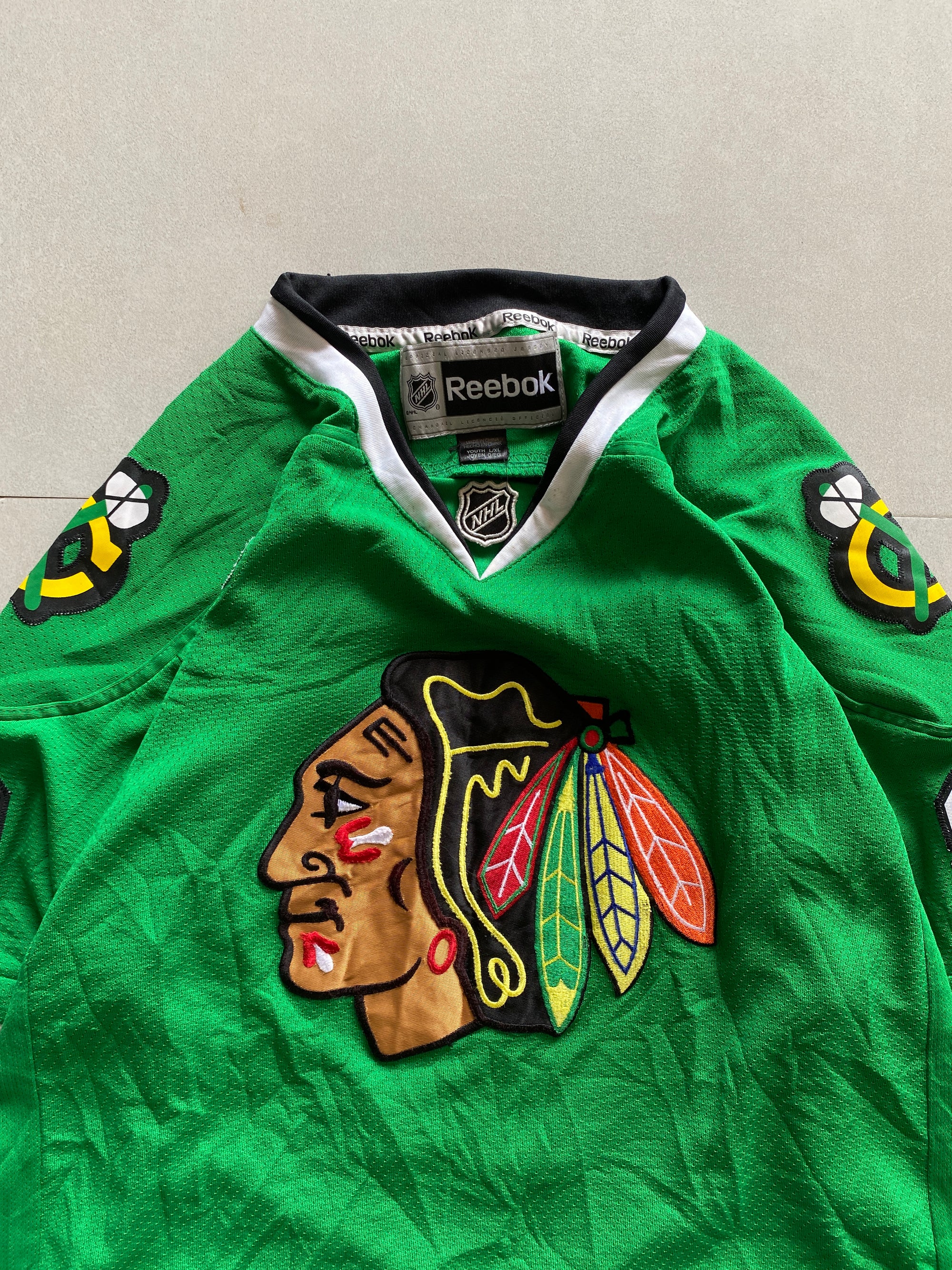 VINTAGE REEBOK HOCKEY JERSEY - S