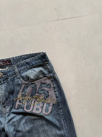 VINTAGE FUBU THE COLLECTION DENIM -