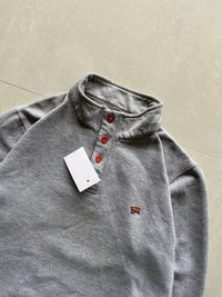 BURBERRY LONDON QUARTER ZIP SWETER - M