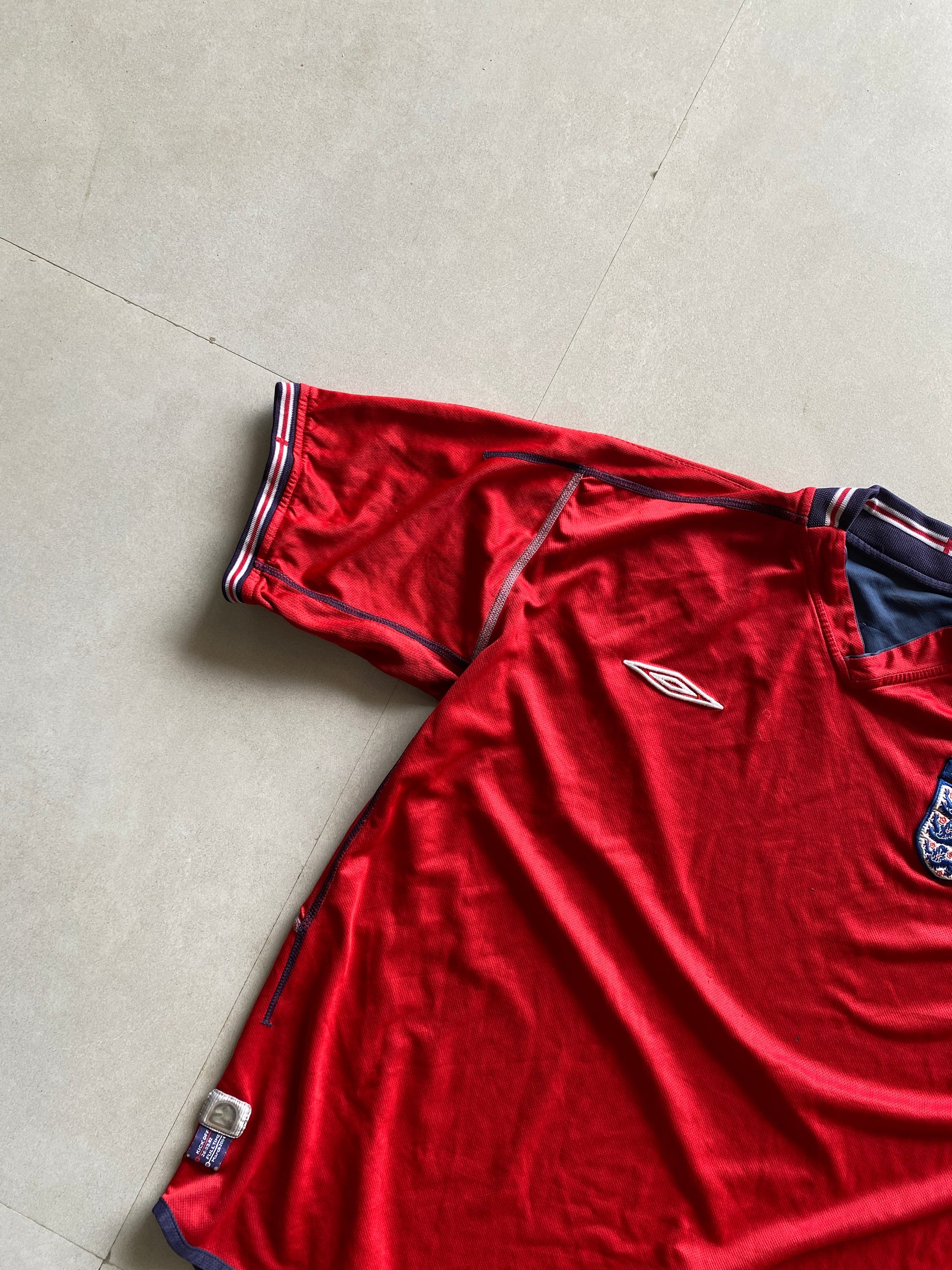 2002 UMBRO ENGLAND JERSEY - L
