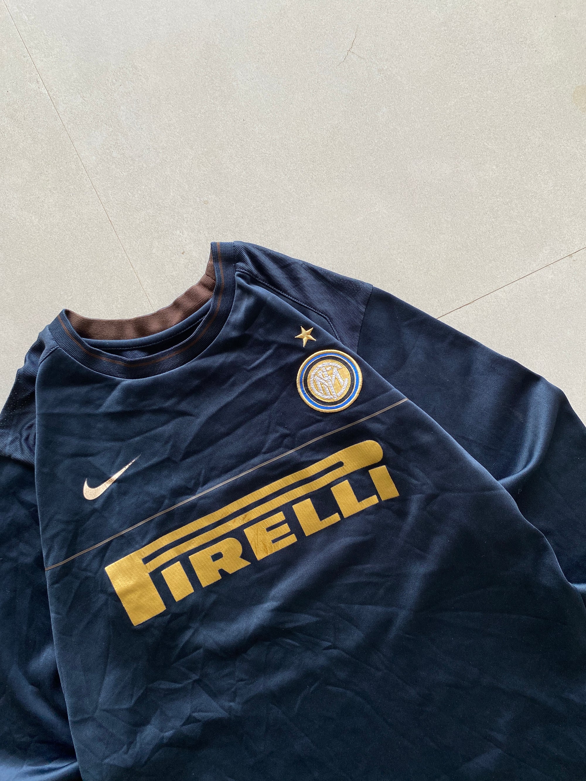 2008 NIKE INTER MILAN TRAINING JERSEY - XS