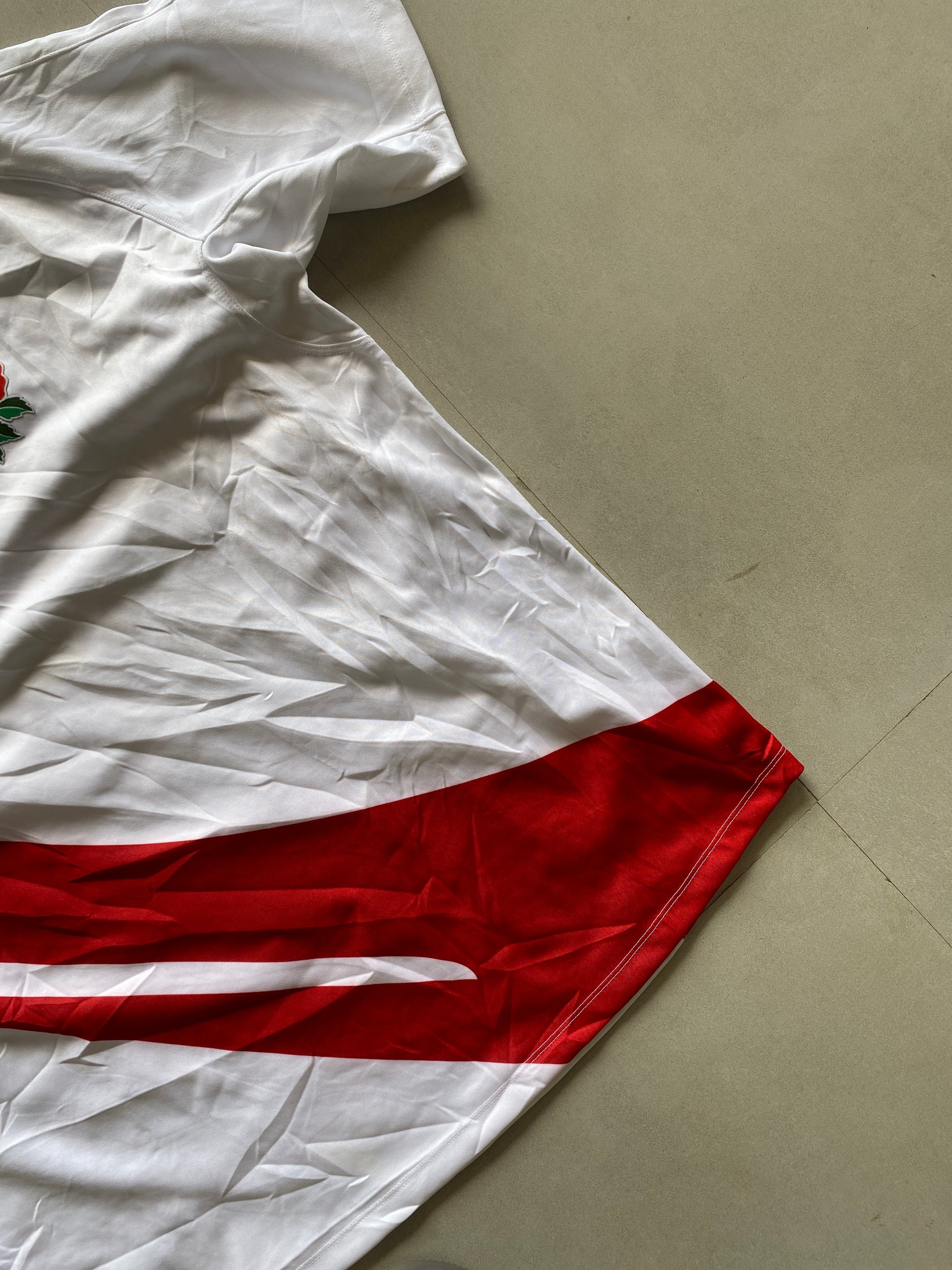 2007 ENGLAND RUGBY JERSEY - XL