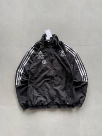 VINTAGE ADIDAS STRIPED JACKET - S