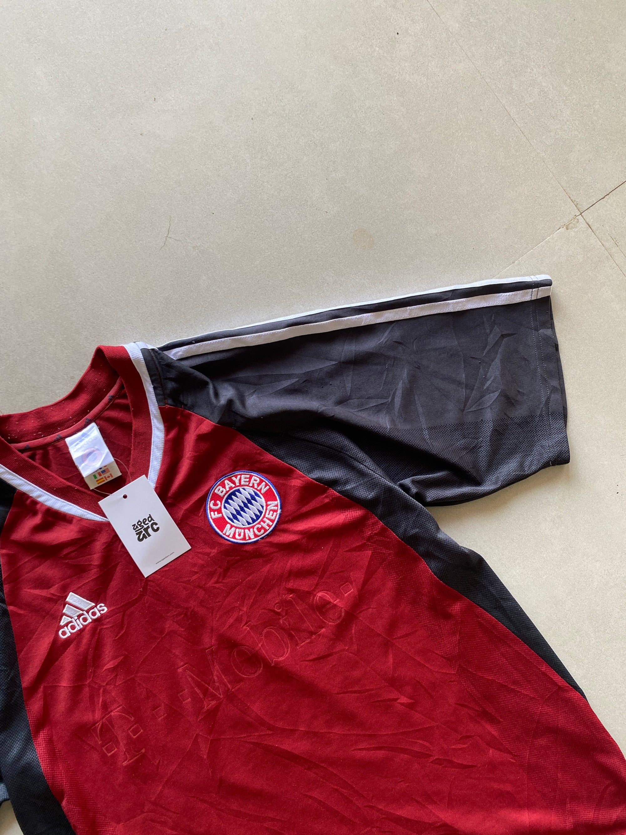 2002 ADIDAS BAYERN MUNCHEN JERSEY - L