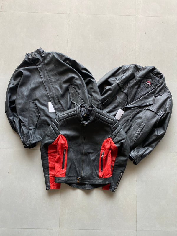 LEATHER JACKETS - Aged Arc