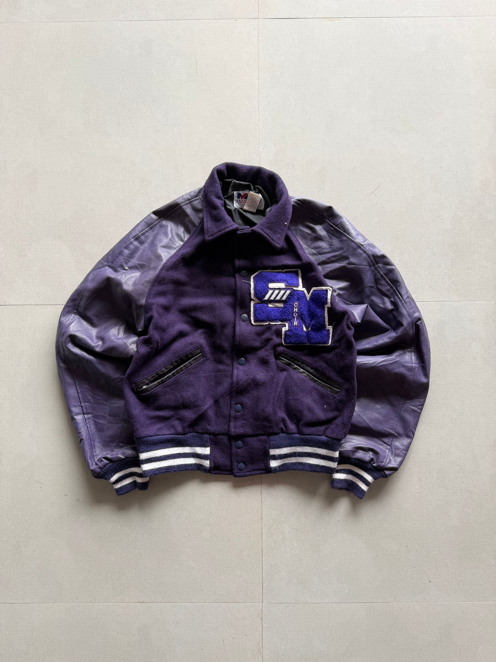 VINTAGE VARSITY JACKET - S