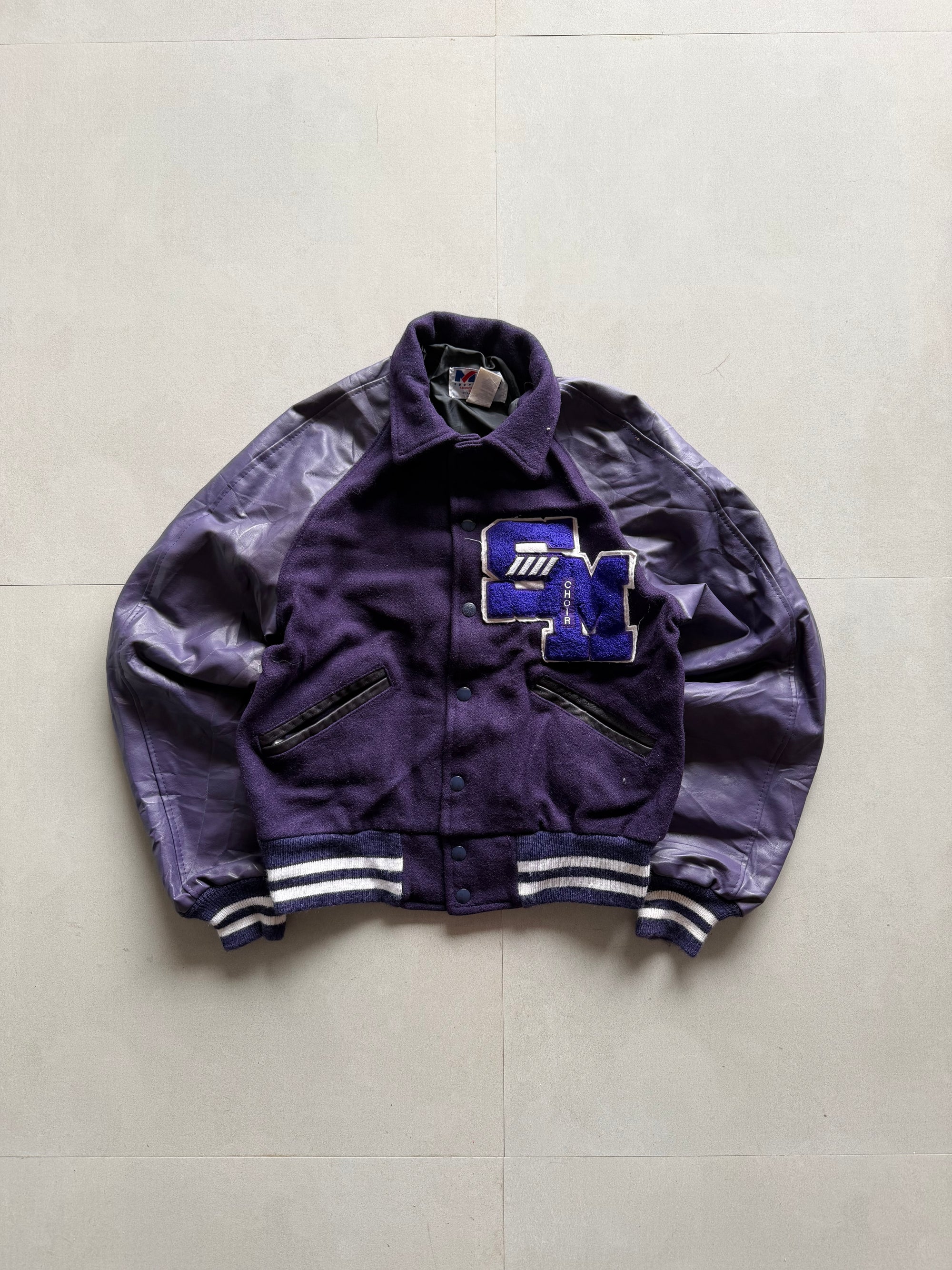 VINTAGE VARSITY JACKET - S