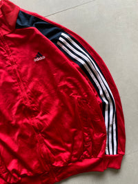 VINTAGE ADIDAS STRIPED JACKET - M