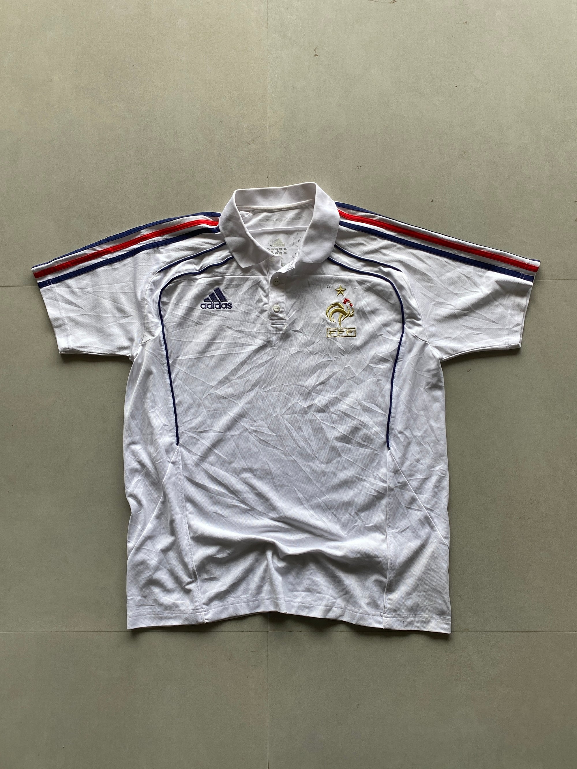 ADIDAS FRANCE POLO SHIRT - XL