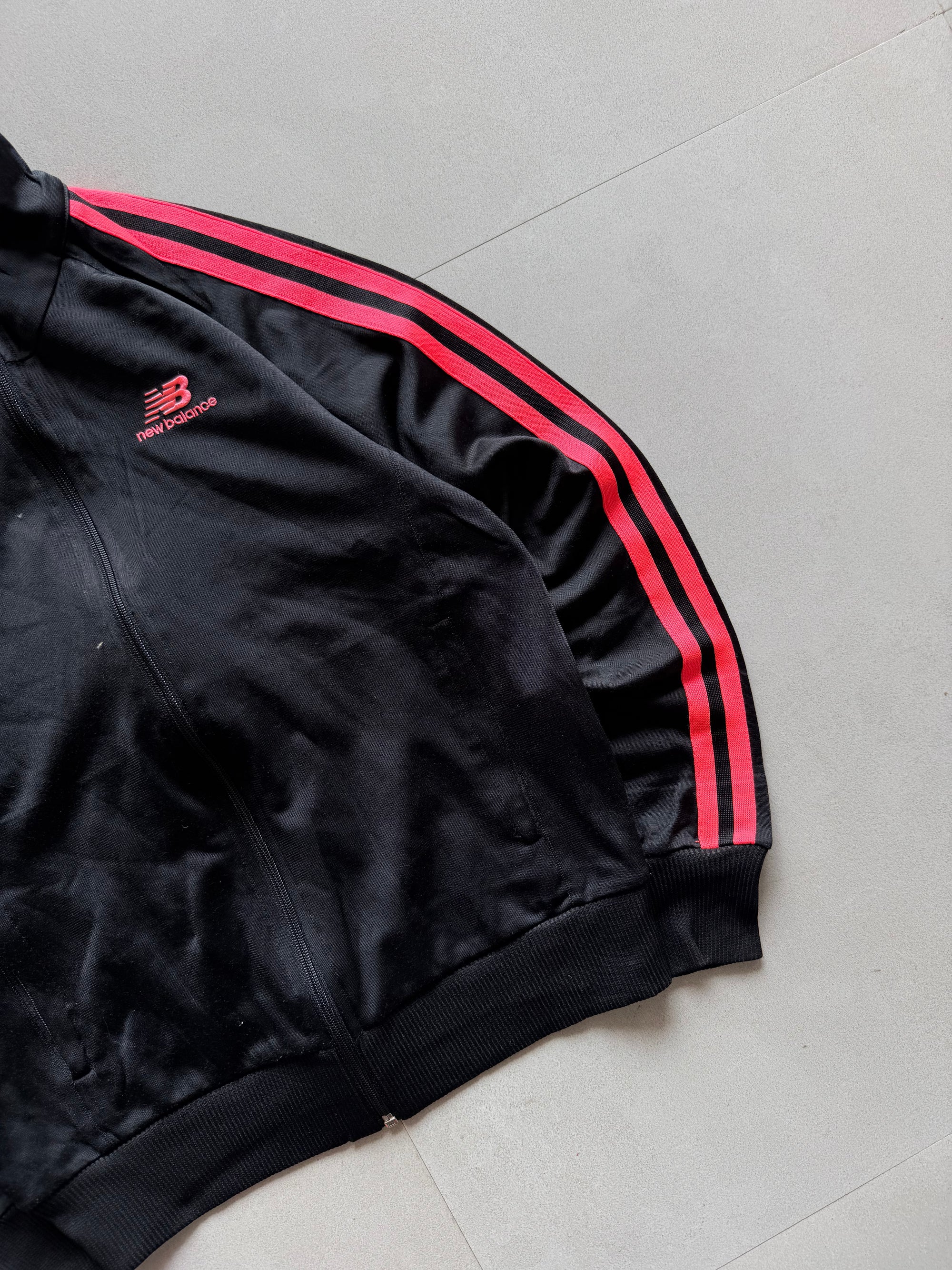 NEW BALANCE STRIPED JACKET - XS