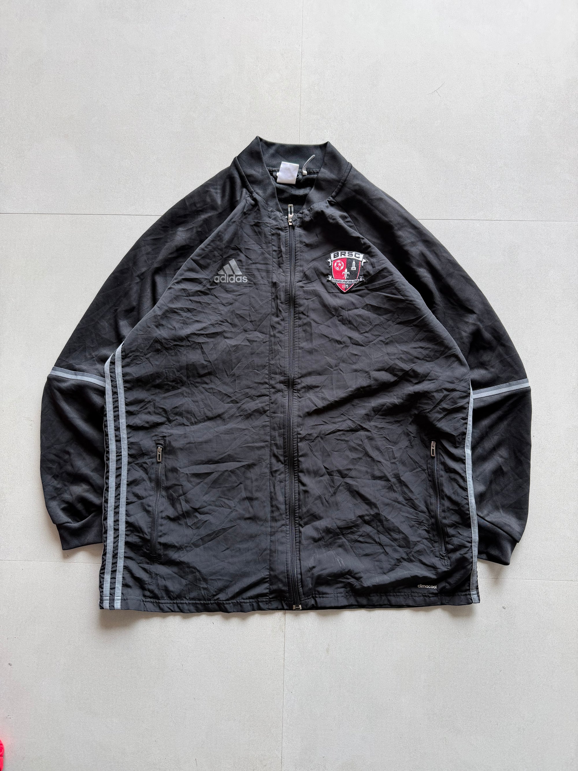 ADIDAS STRIPED JACKET - XL