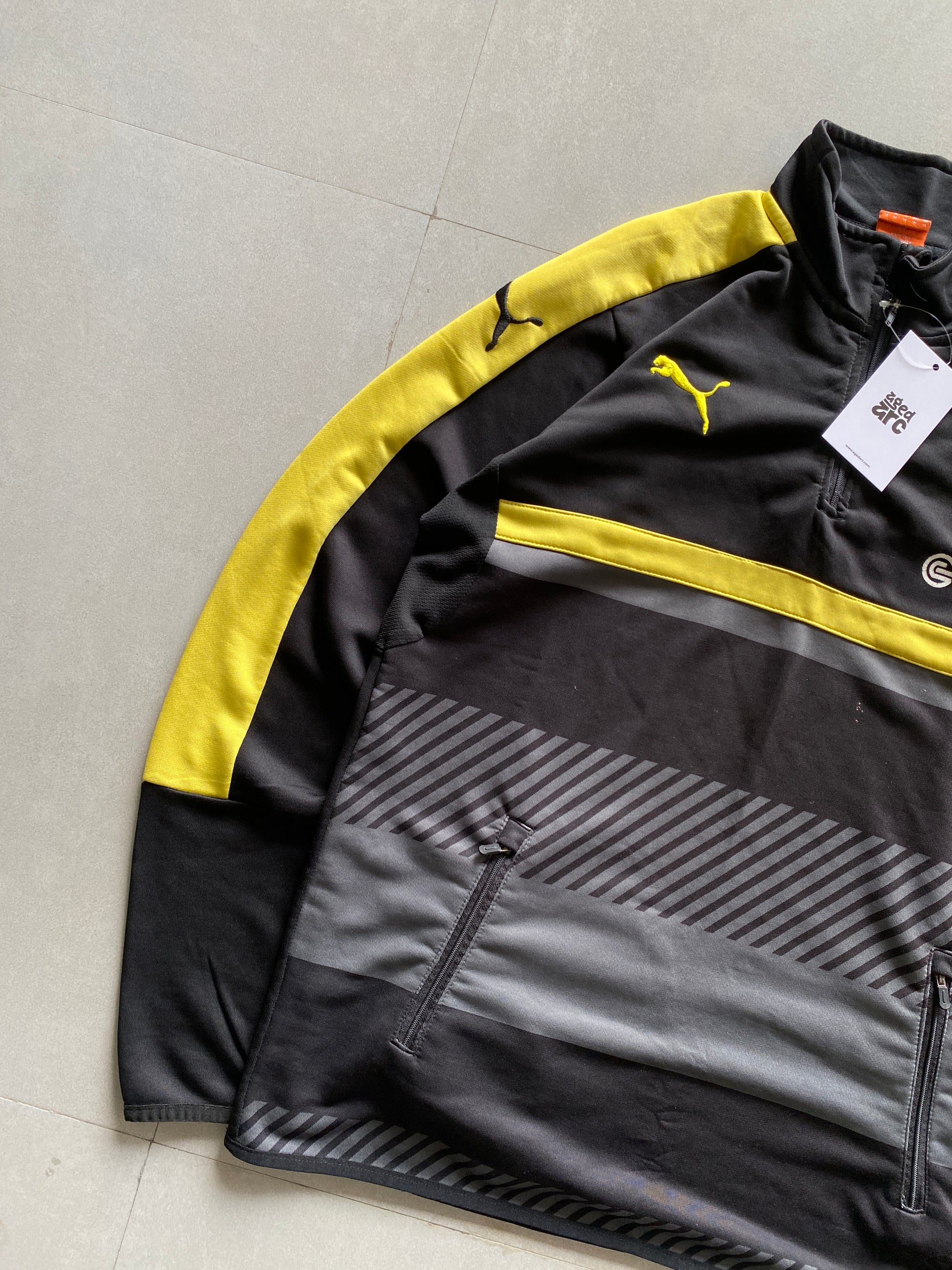 PUMA BORUSSIA DORTMUND QUARTER ZIP - M