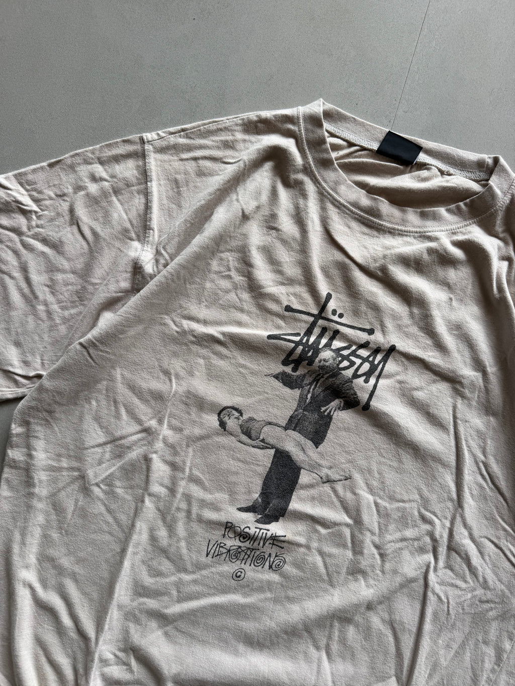 VINTAGE STUSSY TEE - L