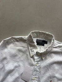 RALPH LAUREN WHITE LOOSE - FIT SHIRT - XXL