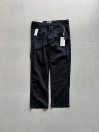 H&M BLACK LINEN PANT - L