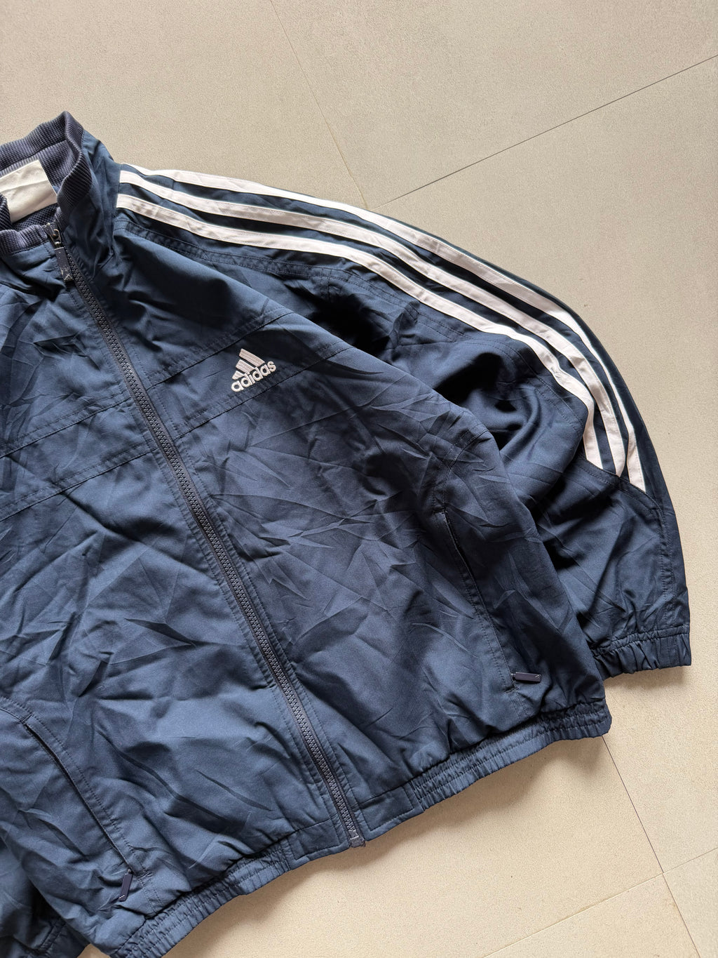 ADIDAS STRIPED JACKET - S