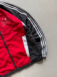 VINTAGE ADIDAS STRIPED JACKET - L
