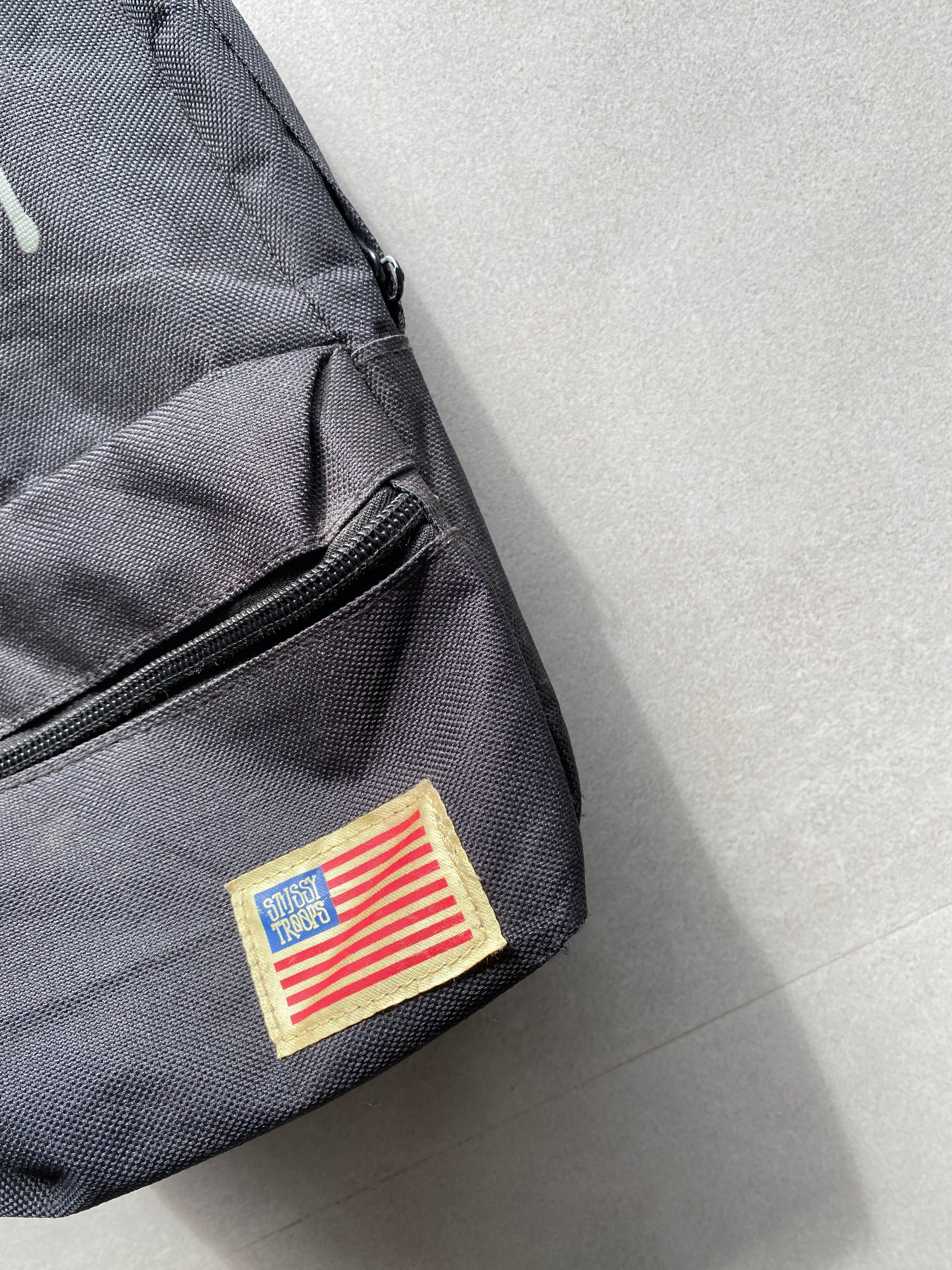 STUSSY TROOPS CROSS BODY BAG