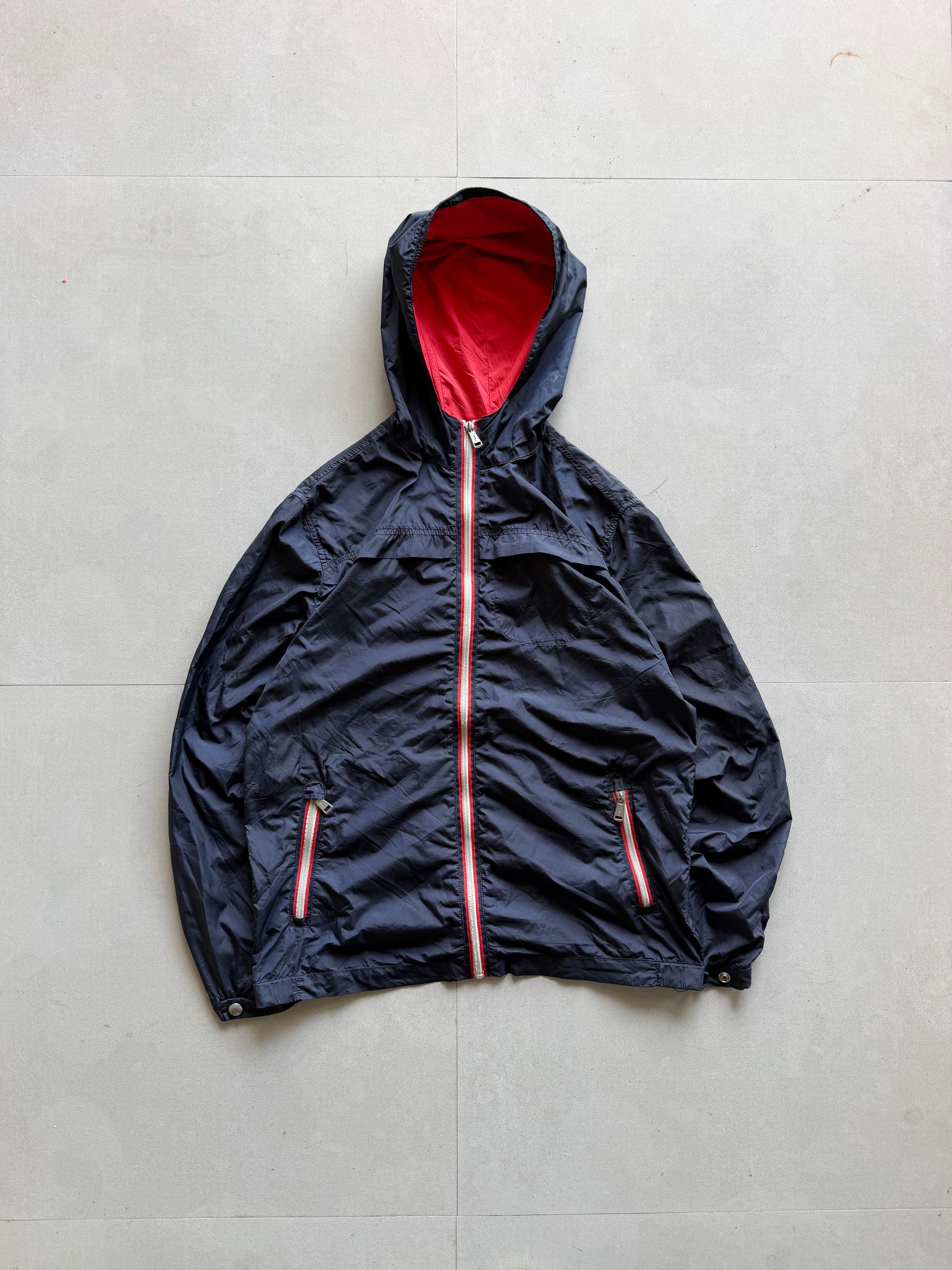 VINTAGE STYLE HOODED JACKET - M