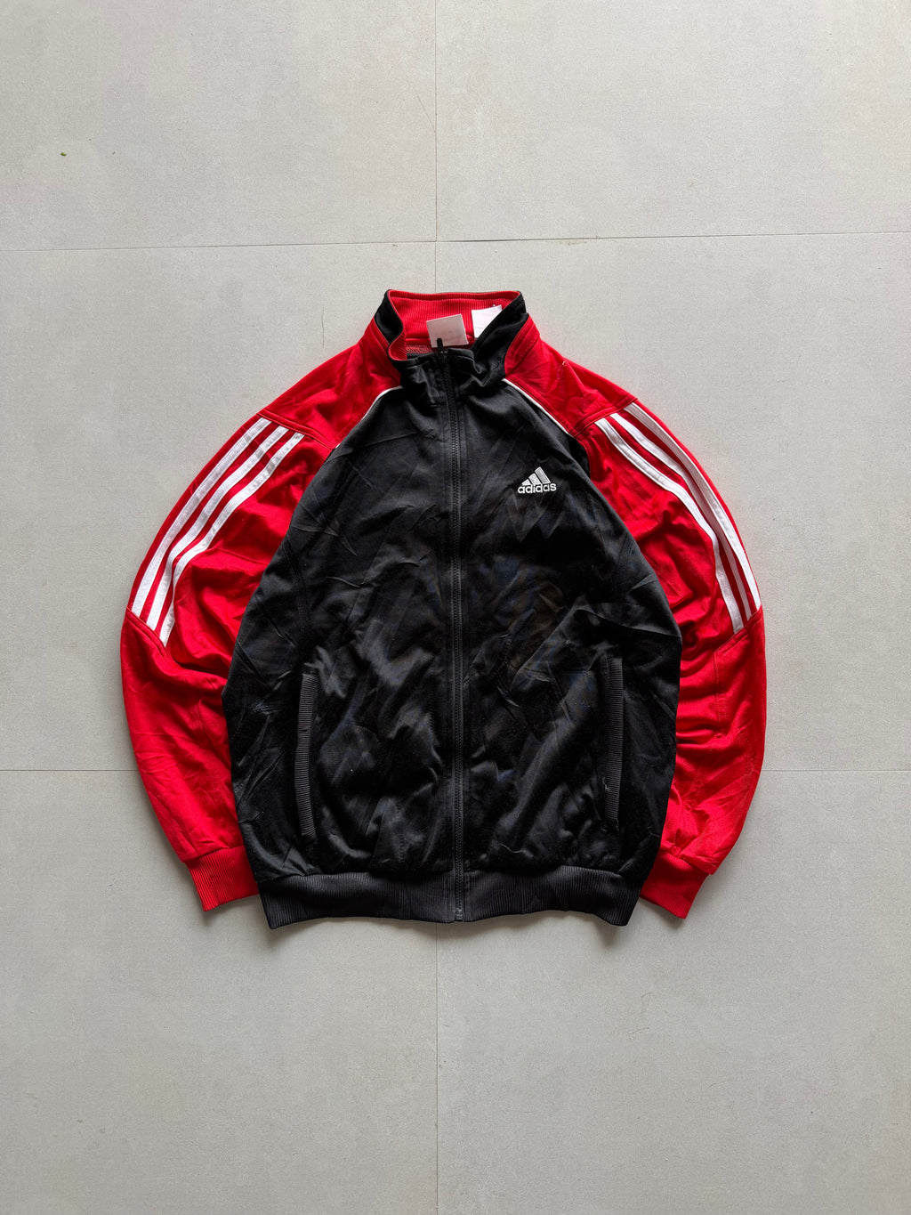 ADIDAS STRIPED JACKET - M