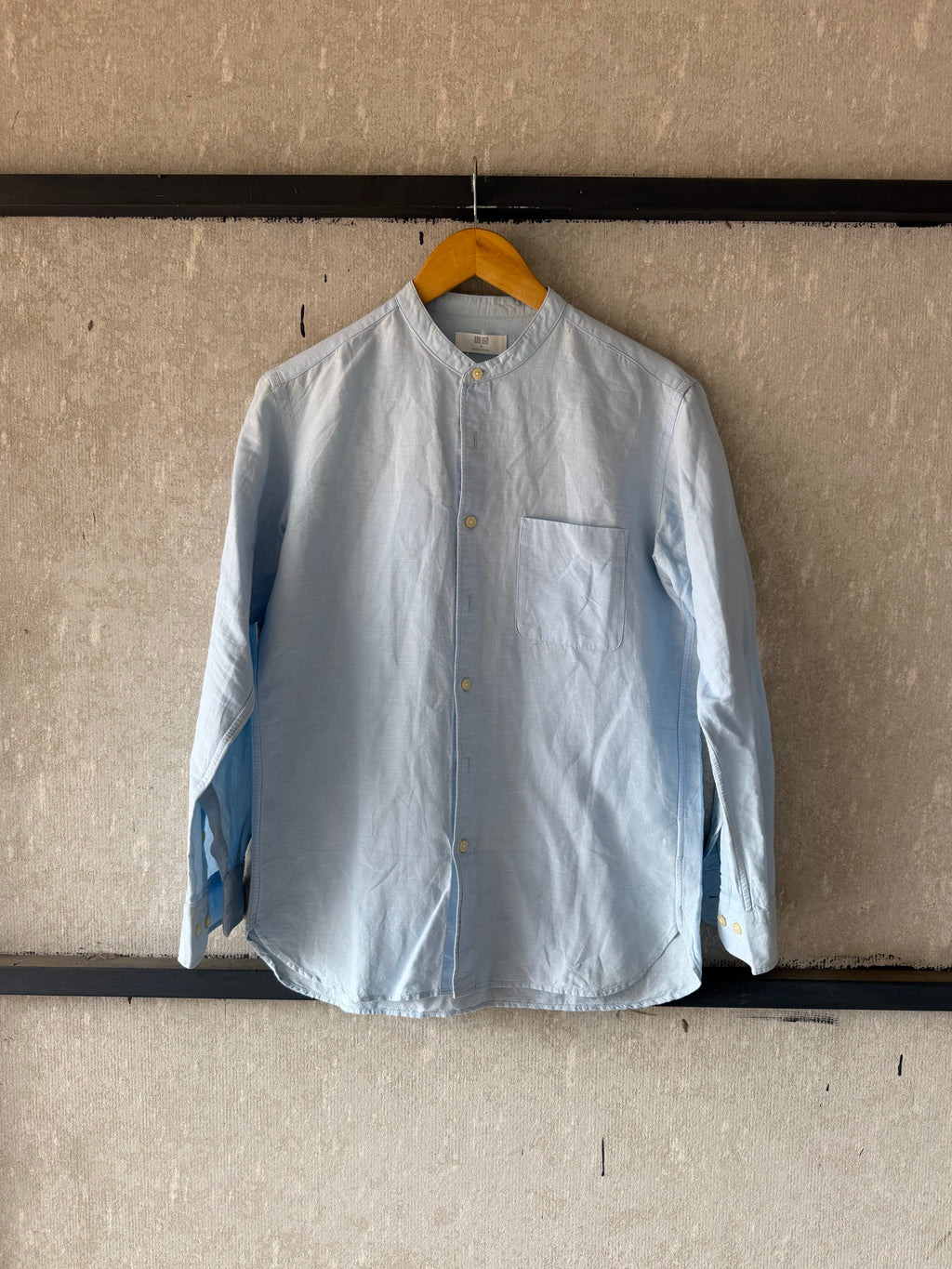 UNIQLO LINEN SHIRT SLN107 - M