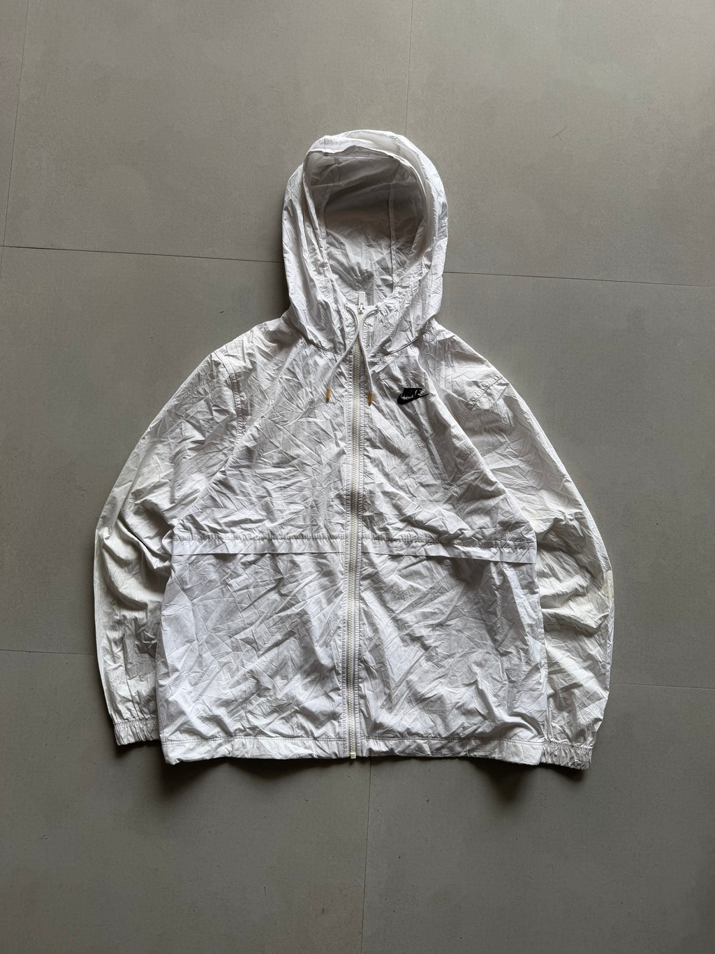 VINTAGE NIKE HOODED JACKET - M
