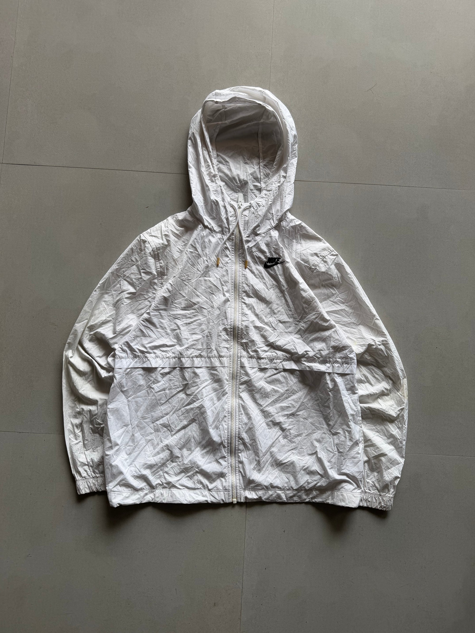 VINTAGE NIKE HOODED JACKET - M